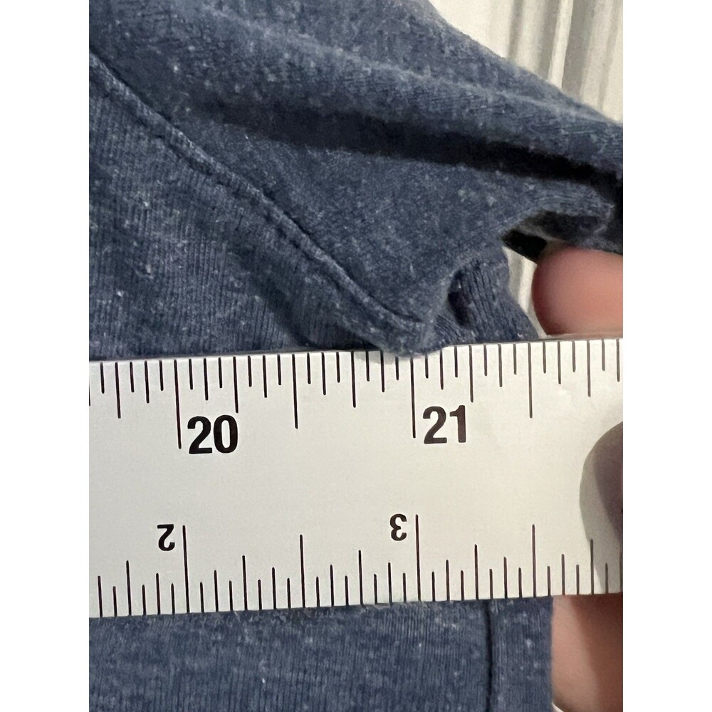 Michael Kors Polo Shirt Mens Medium Blue Embroidered Logo Collared Short Sleeve - Picture 8 of 9